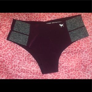NWT PINK Victoria Secret Cheekster Panties SMALL